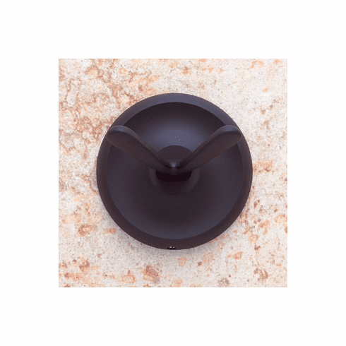 JVJ 20107 Paramount Series Oil Rubbed Bronze Finish Double Robe Hook C/S, Solid Brass