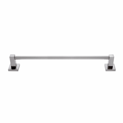 JVJ 21024 Milan Series Satin Nickel Finish 24" Towel Bar Set, Zinc & Stainless Steel