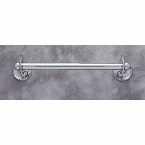 JVJ 21409 Paramount Series Chrome Finish Deluxe Paper Towel Holder C/S, Composition Solid Brass