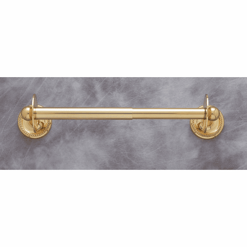 JVJ 21609 Prestige Series Solid Brass Finish Deluxe Paper Towel Holder C/S, Composition Solid Brass