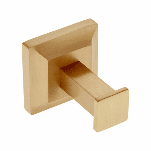 JVJ 21707 Aspen Series Satin Brass Finish Robe Hook,  Solid Brass