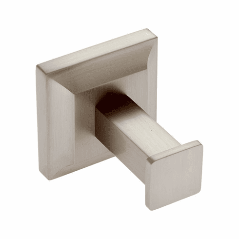 JVJ 21907 Aspen Series Satin Nickel Finish Robe Hook, Solid Brass