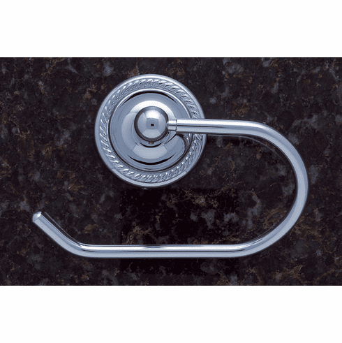 JVJ 22605 Prestige Series Polished Chrome Finish Euro Paper Holder C/S, Solid Brass