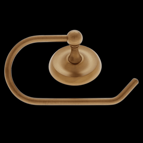 JVJ 23005 Paramount Series Satin Brass Finish Euro Paper Holder C/S,  Solid Brass