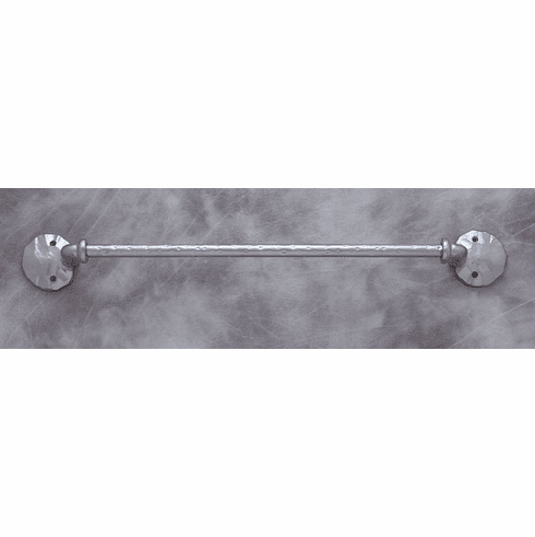 JVJ 23518 Primitive Series Antique Satin Nickel 18 Towel Bar Set E/S, Composition Zamac