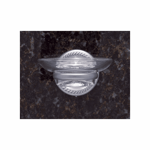 JVJ 23603 Prestige Series Satin Nickel Finish Soap Dish C/S, Composition Solid Brass