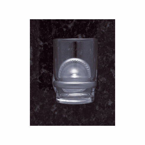 JVJ 23604 Prestige Series Satin Nickel Finish Tumbler Holder C/S, Composition Solid Brass