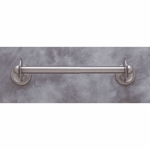 JVJ 23609 Prestige Series Satin Nickel Finish Deluxe Paper Towel Holder C/S, Composition Solid Brass