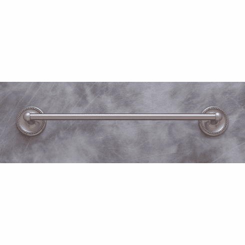 JVJ 23630 Prestige Series Satin Nickel Finish 30” Towel Bar Set C/S, Solid Brass