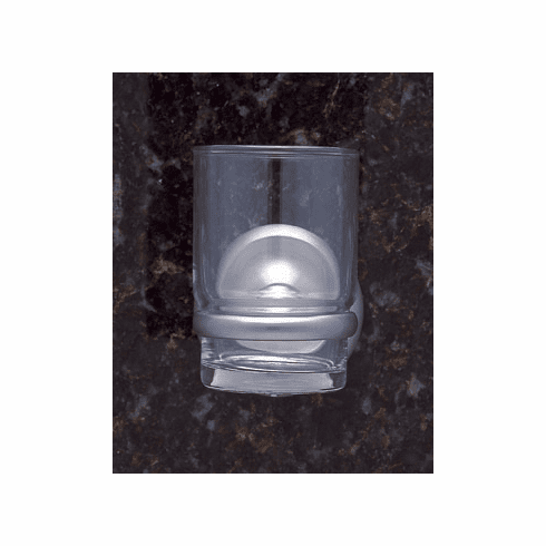 JVJ 24204 Paramount Series Satin Nickel Finish Tumbler Holder C/S, Composition Solid Brass