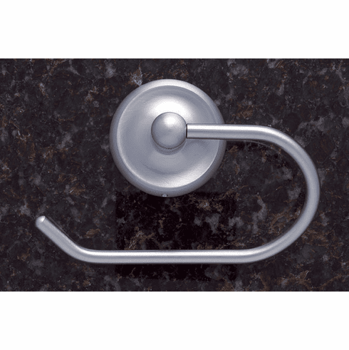 JVJ 24205 Paramount Series Satin Nickel Finish Euro Paper Holder C/S, Solid Brass