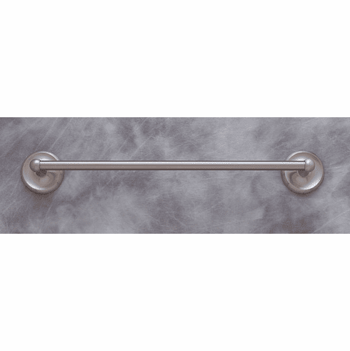 JVJ 24218 Paramount Series Satin Nickel Finish 18” Towel Bar Set C/S, Solid Brass