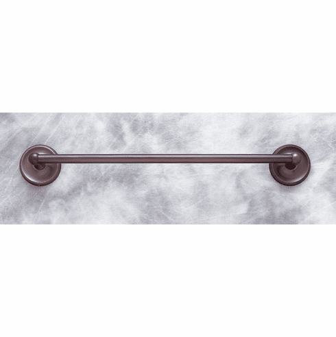 JVJ 24418 Paramount Series Old World Bronze Finish 18” Towel Bar Set C/S, Solid Brass