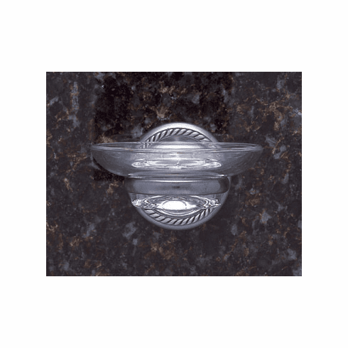 JVJ 24803 Prestige Series Antique Nickel Finish Soap Dish C/S, Composition Solid Brass