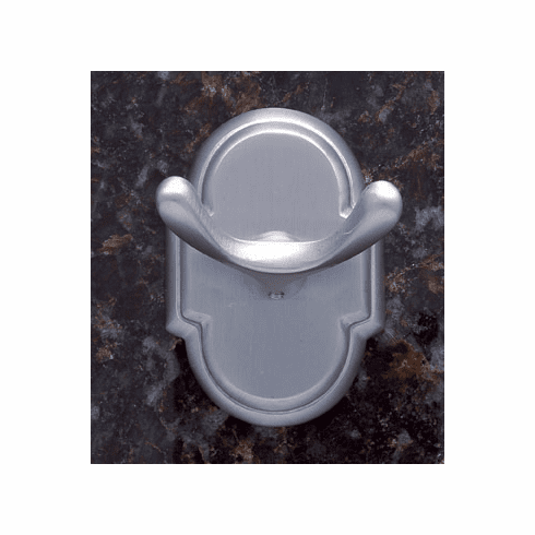 JVJ 24907 Chateau Double Robe Hook Satin Nickel