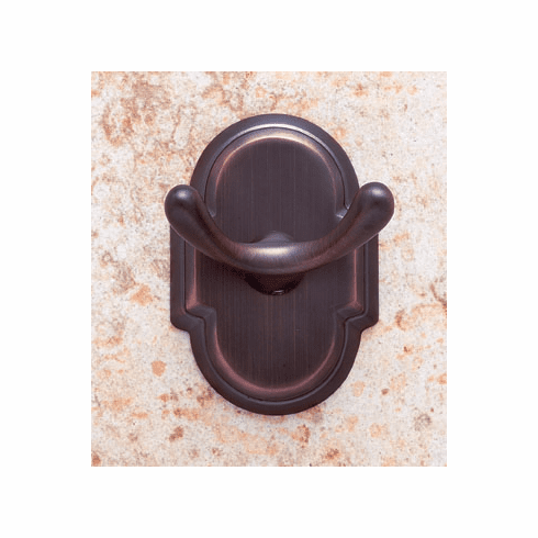 JVJ 25107 Chateau Double Robe Hook Old World Bronze