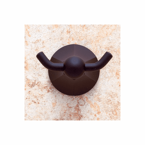 JVJ 25407 Prism Double Robe Hook Oil Rubbed Bronze