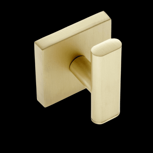 JVJ 25807 Messina Series Satin Brass Finish Robe Hook C/S, Zinc