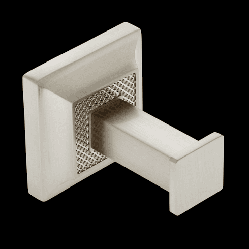 JVJ 26007 Luster Series Satin Nickel Finish Robe Hook,  Solid Brass