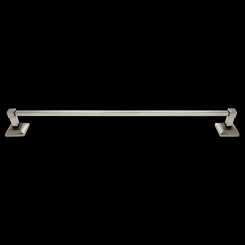 JVJ 26024 Luster Series Satin Nickel Finish 24" Towel Bar,  Solid Brass