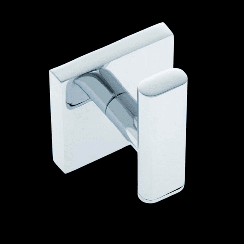 JVJ 26207 Messina Series Polished Chrome Finish Robe Hook C/S, Zinc