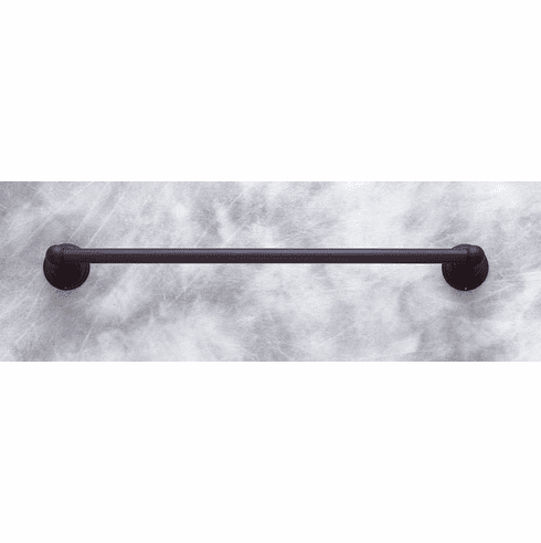 JVJ 26318 Waterworks Series Oil Rubbed Bronze Finish 18 Towel Bar Set C/S, Composition Solid Brass
