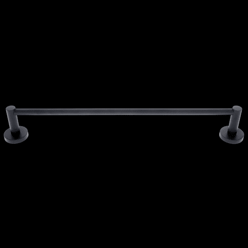 JVJ 26924 Murcia Series Matte Black Finish 24" Towel Bar Set,  Zinc & Stainless Steel