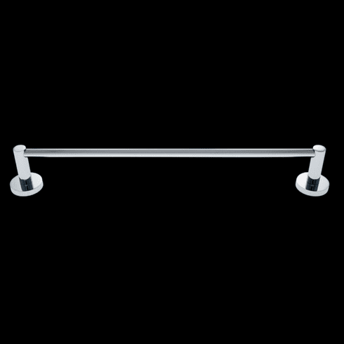 JVJ 27018 Murcia Series Polished Chrome Finish 18" Towel Bar Set, Zinc & Stainless Steel