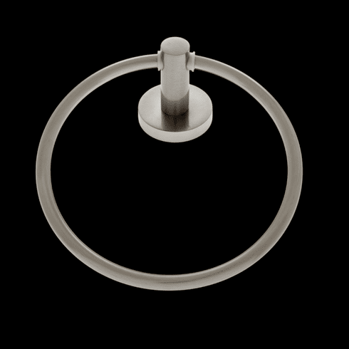 JVJ 27106 Murcia Series Satin Nickel Finish Towel Ring,  Zinc & Stainless Steel