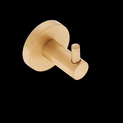 JVJ 27207 Murcia Series Satin Brass Finish Robe Hook, Zinc