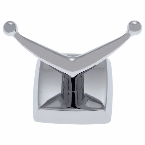 JVJ 29807 Serene Series Polished Chrome Finish Robe Hook,  Solid Brass