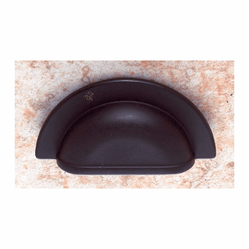 JVJ 30320 Oil Rubbed Bronze Finish 3 C/C Smooth Cup Pull, Composition Solid Brass