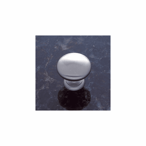 JVJ 30546 Classic Collection Satin Nickel Finish 1-1/4” Mushroom Knob, Solid Brass