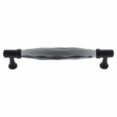 JVJ 30920-D 160 mm Faceted Smoked Pull Oil Rubbed Bronze