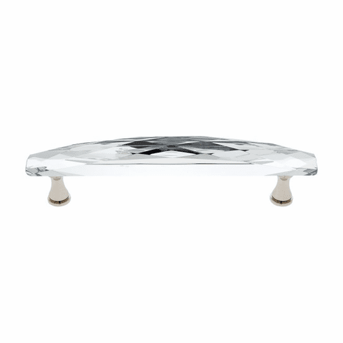 JVJ 31614-D 128 mm Wide Crystal Pull Polished Nickel