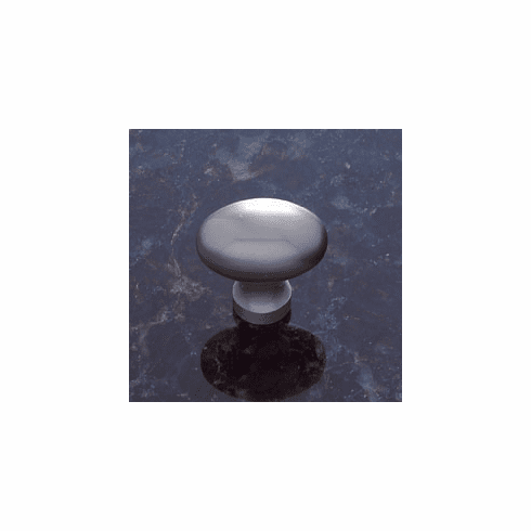 JVJ 32346 Classic Collection Satin Nickel Finish 1-3/16" X 3/4" Football Knob, Solid Brass