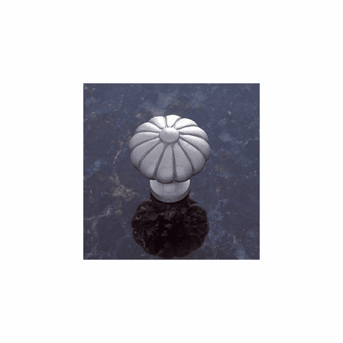 JVJ 33046 Satin Nickel Finish 28 mm Pumpkin Knob, Composition Solid Brass