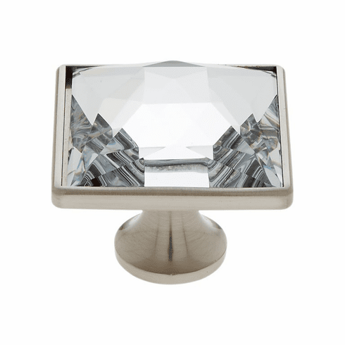 JVJ 33846-D 35 mm Square Knob Satin Nickel