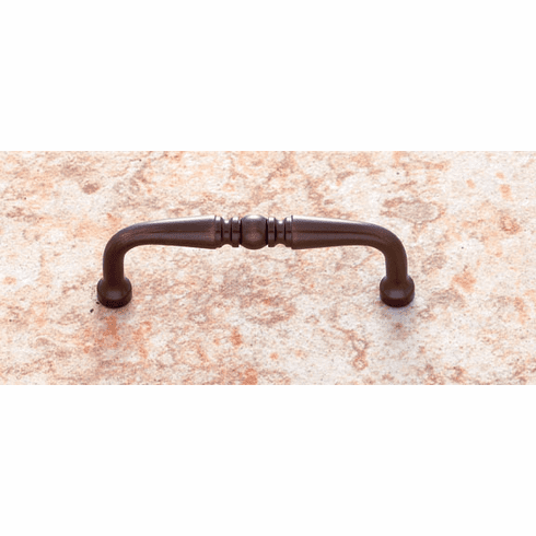 JVJ 34612 Classic Collection Old World Bronze Finish 3” c/c Colonial Pull, Solid Brass