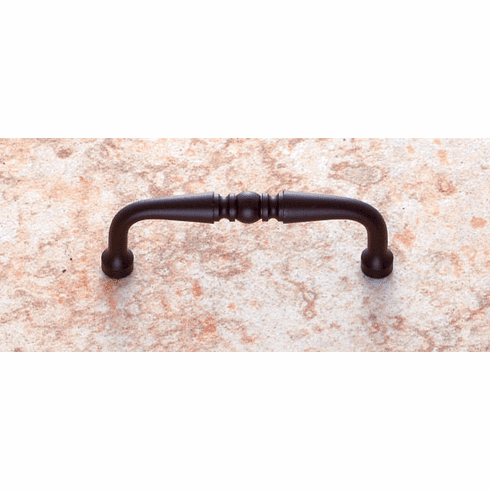 JVJ 34620 Classic Collection Oil Rubbed Bronze Finish 3” c/c Colonial Pull, Solid Brass