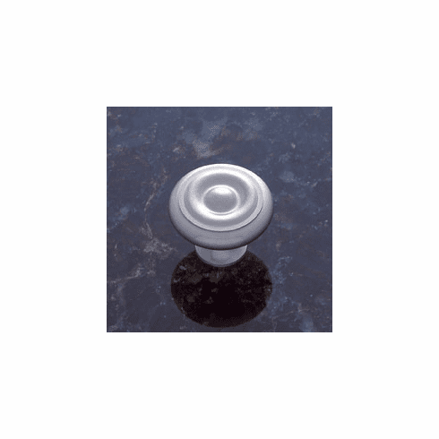 JVJ 35046 Classic Collection Satin Nickel Finish 1-1/4” Georgian Knob, Solid Brass