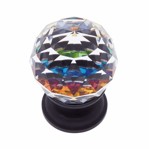 JVJ 35620-D 30 mm Round Prism Knob Oil Rubbed Bronze