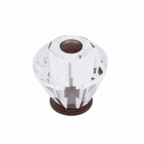 JVJ 36512-D 30 mm Diamond Cut Knob Old World Bronze
