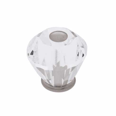 JVJ 36546-D 30 mm Diamond Cut Knob Satin Nickel