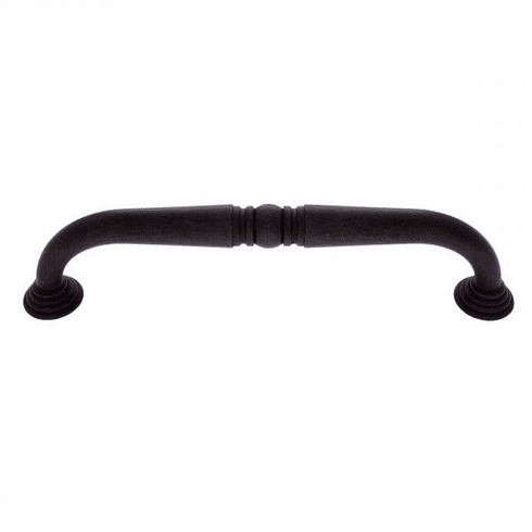 JVJ 37920 Colonial Collection Oil Rubbed Bronze Finish 12" c/c Colonial Refrigerator Pull with Rosettes