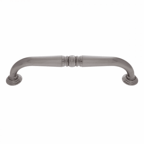 JVJ 37946 Colonial Collection Satin Nickel Finish 12" c/c Colonial Refrigerator Pull with Rosettes
