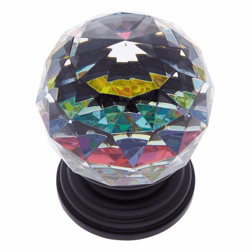 JVJ 38920-D 50 mm Round Prism Knob Oil Rubbed Bronze