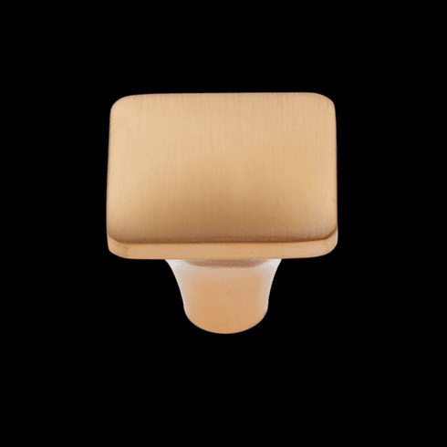 JVJ 39405 Newcastle Collection Rose Gold Finish 32 mm Wide Square Knob