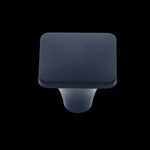 JVJ 39414 Newcastle Collection Matte Black Finish 32 mm Wide Square Knob