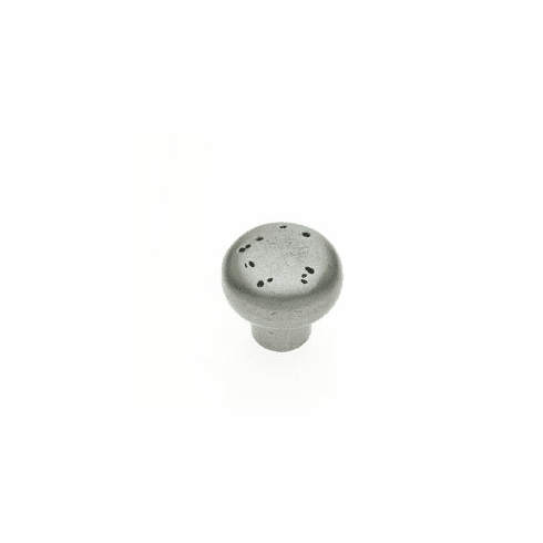 JVJ 41713 Bedrock Collection Rustic Nickel Finish 1-1/2" Rustic Round Knob